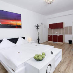 Отель Design Apart By Centro Comfort Германия, Дюссельдорф - отзывы, цены и фото номеров - забронировать отель Design Apart By Centro Comfort онлайн комната для гостей фото 4