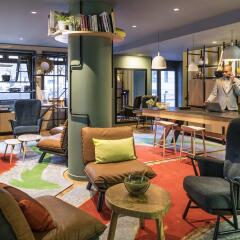 Отель Aparthotel Adagio Paris Bercy Village Франция, Париж - 2 отзыва об отеле, цены и фото номеров - забронировать отель Aparthotel Adagio Paris Bercy Village онлайн гостиничный бар