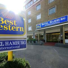 Отель Best Western Hamburg International Гамбург вид на фасад