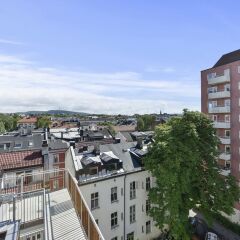 Апартаменты Forenom Serviced Apartments Oslo Majorstuen балкон