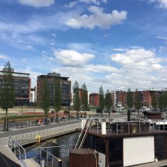 Апартаменты The Harbour Apartments Ювяскюля приотельная территория