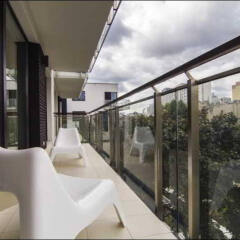 Отель P&O Apartments Biala Польша, Варшава - отзывы, цены и фото номеров - забронировать отель P&O Apartments Biala онлайн балкон