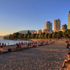Отель Best Western Plus Sands Канада, Ванкувер - отзывы, цены и фото номеров - забронировать отель Best Western Plus Sands онлайн пляж фото 2