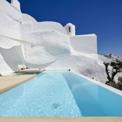 Отель Villa Etheras Греция, Остров Санторини - отзывы, цены и фото номеров - забронировать отель Villa Etheras онлайн бассейн