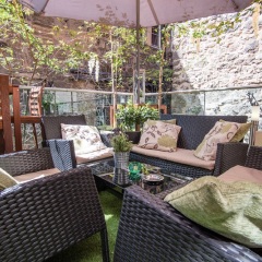 Отель Radisson Collection Hotel, Royal Mile Edinburgh Великобритания, Эдинбург - отзывы, цены и фото номеров - забронировать отель Radisson Collection Hotel, Royal Mile Edinburgh онлайн балкон