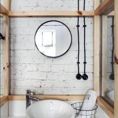 Отель P&O Apartments Loft 58 Польша, Варшава - отзывы, цены и фото номеров - забронировать отель P&O Apartments Loft 58 онлайн ванная