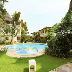 Отель GuestHouser 3 BHK Villa 338d Гоа бассейн