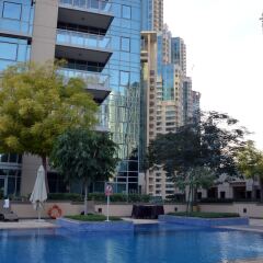 Отель City Nights Holiday Home-Villa Burj View бассейн фото 3
