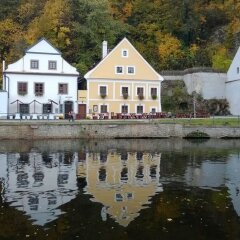 Отель Penzion U Matesa Чешский Крумлов приотельная территория фото 2