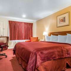 Отель Quality Inn And Suites Gilroy США, Гилрой - отзывы, цены и фото номеров - забронировать отель Quality Inn And Suites Gilroy онлайн комната для гостей фото 4