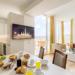 Отель Vienna Grand Apartments DANUBE Австрия, Вена - отзывы, цены и фото номеров - забронировать отель Vienna Grand Apartments DANUBE онлайн в номере