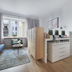 Апартаменты P&O Apartments Tamka 3 Варшава комната для гостей