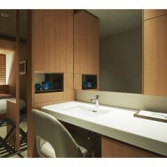 Отель First Cabin Kyobashi Япония, Токио - отзывы, цены и фото номеров - забронировать отель First Cabin Kyobashi онлайн ванная