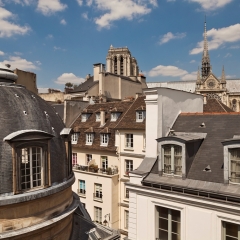Отель Melia Paris Notre-Dame Франция, Париж - отзывы, цены и фото номеров - забронировать отель Melia Paris Notre-Dame онлайн балкон