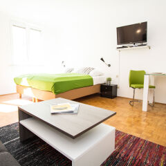 Отель CheckVienna Apartment Jenullgasse Австрия, Вена - отзывы, цены и фото номеров - забронировать отель CheckVienna Apartment Jenullgasse онлайн комната для гостей фото 5