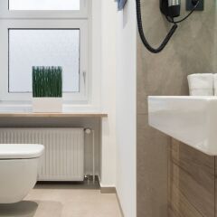 Отель dasPaul Aparthotel Германия, Нюрнберг - отзывы, цены и фото номеров - забронировать отель dasPaul Aparthotel онлайн ванная