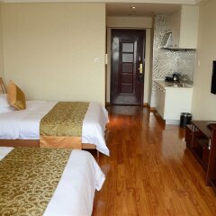 Отель Xiamen Sweetome Vacation Rentals (Wanda Plaza) Китай, Сямынь - отзывы, цены и фото номеров - забронировать отель Xiamen Sweetome Vacation Rentals (Wanda Plaza) онлайн комната для гостей фото 3