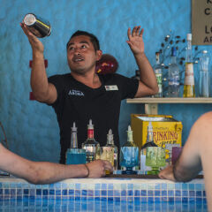 Отель Cielito Holbox гостиничный бар
