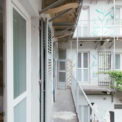 Отель Tomato Backpackers Hotel Италия, Турин - отзывы, цены и фото номеров - забронировать отель Tomato Backpackers Hotel онлайн балкон