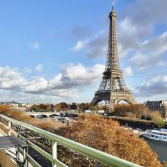 Отель Amazing View eiffel Tower балкон