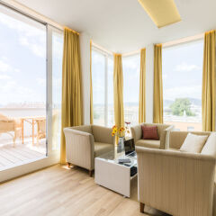 Отель Vienna Grand Apartments DANUBE Австрия, Вена - отзывы, цены и фото номеров - забронировать отель Vienna Grand Apartments DANUBE онлайн комната для гостей фото 4
