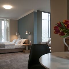 Отель Baltica Residence Польша, Сопот - 1 отзыв об отеле, цены и фото номеров - забронировать отель Baltica Residence онлайн комната для гостей фото 5
