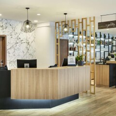 Отель Hilton Garden Inn Brussels City Centre Бельгия, Брюссель - 4 отзыва об отеле, цены и фото номеров - забронировать отель Hilton Garden Inn Brussels City Centre онлайн интерьер отеля фото 2