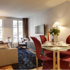 Отель Europea Montaigne Résidence Франция, Париж - отзывы, цены и фото номеров - забронировать отель Europea Montaigne Résidence онлайн комната для гостей фото 5