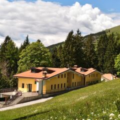 Отель Residence Miravalle e StellAlpina Вальдоббьадене вид на фасад
