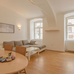 Апартаменты Vienna Apartment One Schmidgasse комната для гостей