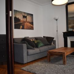 Апартаменты Spacious 1 Bedroom Apartment in 10th Arrondissement комната для гостей фото 5