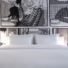Отель Radisson RED Brussels 4* Стандартный номер с разными типами кроватей фото 16