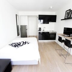 Отель BeFlats Apart Hotel Бельгия, Брюссель - отзывы, цены и фото номеров - забронировать отель BeFlats Apart Hotel онлайн удобства в номере фото 2