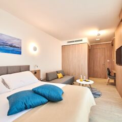 Отель Garden Suites Umag Plava Laguna Хорватия, Умаг - отзывы, цены и фото номеров - забронировать отель Garden Suites Umag Plava Laguna онлайн комната для гостей фото 3