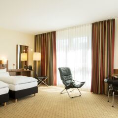 Отель NH München Ost Conference Center Германия, Ашхайм - отзывы, цены и фото номеров - забронировать отель NH München Ost Conference Center онлайн комната для гостей фото 3