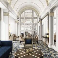 Radisson Blu Hotel, Dubai Deira Creek интерьер отеля фото 3