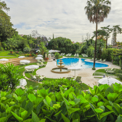 Отель Olissippo Lapa Palace – The Leading Hotels of the World Португалия, Лиссабон - 1 отзыв об отеле, цены и фото номеров - забронировать отель Olissippo Lapa Palace – The Leading Hotels of the World онлайн бассейн фото 3