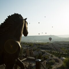 Cappadocia Cave Resort&Spa Турция, Учисар - отзывы, цены и фото номеров - забронировать отель Cappadocia Cave Resort&Spa онлайн приотельная территория
