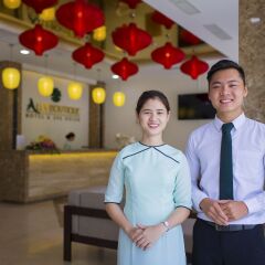 Ally Beach Boutique Hotel Hoian интерьер отеля