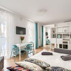 Апартаменты P&O Apartments Kasprzaka 2 комната для гостей фото 3
