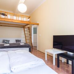 Апартаменты Opletalova Apartment on Wenceslas Square Прага комната для гостей