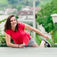 Отель Felsenegg Лана спортивное сооружение