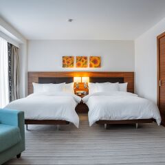 Гостиница Hilton Garden Inn Краснодар (Хилтон Гарден Инн Краснодар) комната для гостей фото 2