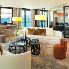 Отель JW Marriott Cannes Франция, Канны - 2 отзыва об отеле, цены и фото номеров - забронировать отель JW Marriott Cannes онлайн интерьер отеля фото 3