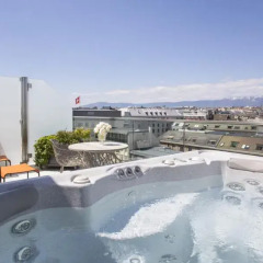 Отель Beau Rivage Geneva Швейцария, Женева - 2 отзыва об отеле, цены и фото номеров - забронировать отель Beau Rivage Geneva онлайн бассейн