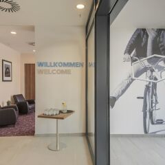 Отель Hampton by Hilton Hamburg City Centre фитнесс-зал фото 3