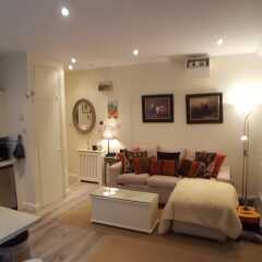 Отель Cosy Central 1 Bedroom Flat With Shared Roof Terrace & Gym Лондон фото 8