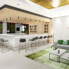 Отель Hilton Garden Inn Wiener Neustadt, Austria гостиничный бар