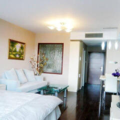 Апартаменты Lovely Home Boutique Apartments CBD Пекин комната для гостей