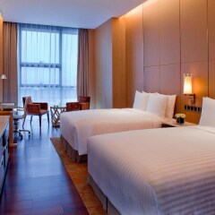 Отель The Oct Harbour, Shenzhen - Marriott Executive Apartments Китай, Шэньчжэнь - отзывы, цены и фото номеров - забронировать отель The Oct Harbour, Shenzhen - Marriott Executive Apartments онлайн комната для гостей фото 5